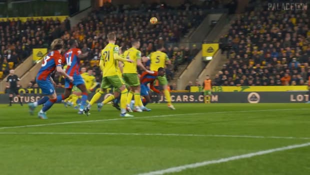 Pitchside: Zaha scores wonder goal vs Norwich